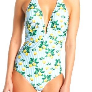 Nicole Miller One Piece Bathing Suit
